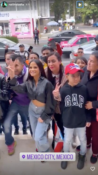 Natti Natasha está en la Ciudad de México