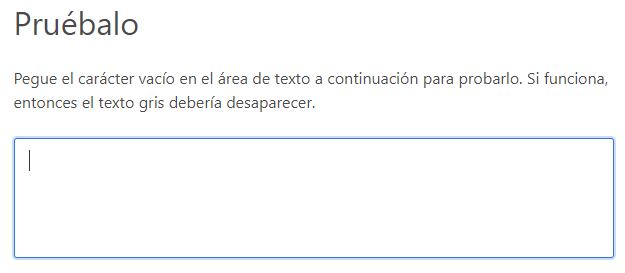 Cómo enviar mensaje en blanco por WhatsApp