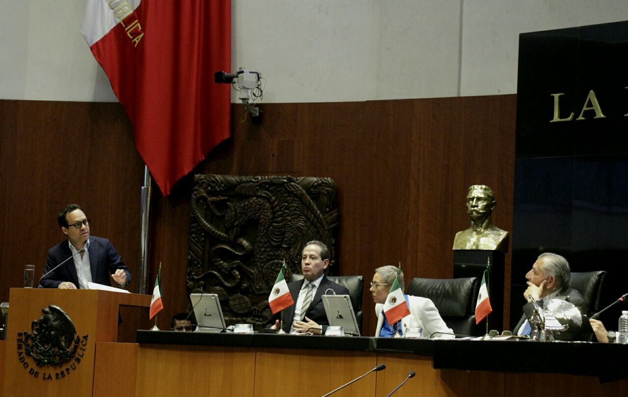 Clemente Castañeda en comparecencia de Adán Augusto López