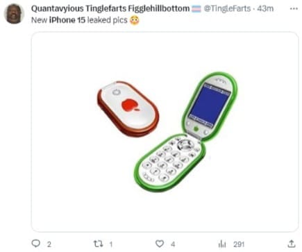 Memes por el lanzamiento del iPhone 15