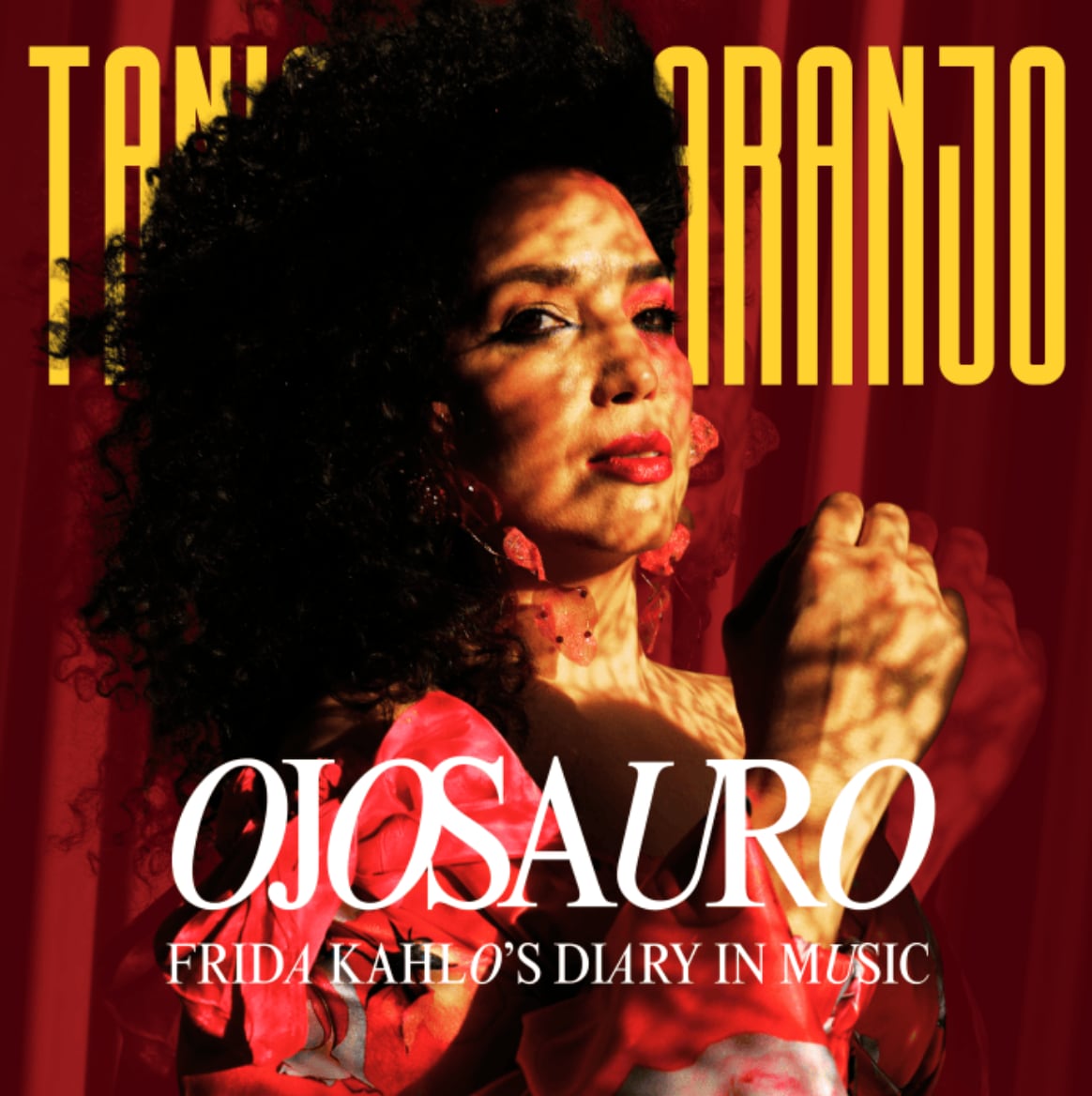 Portada de Ojosauro, el álbum de Tania Naranjo a partir de textos del Diario de Frida Kahlo.