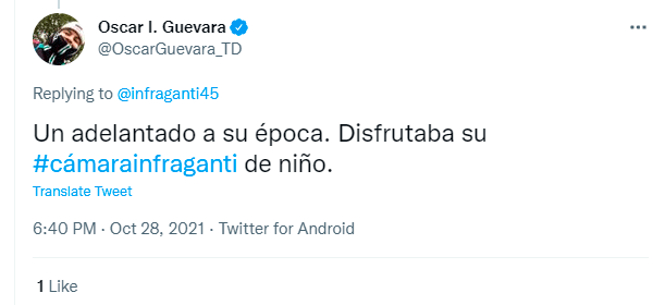 Óscar Guevara envía condolencias ante muerte de Óscar Cadena