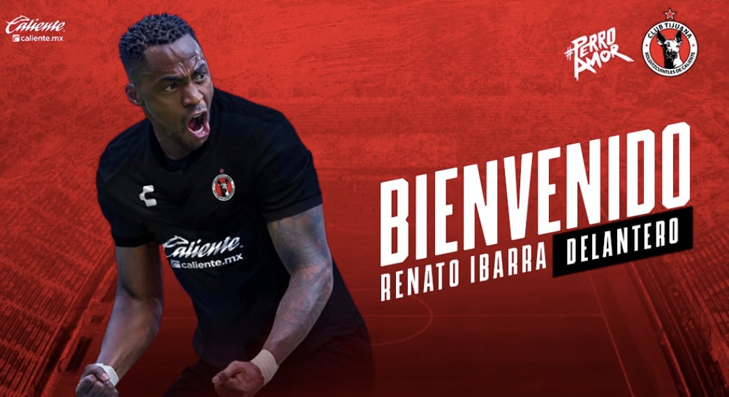 Renato Ibarra, nuevo jugador de Xolos