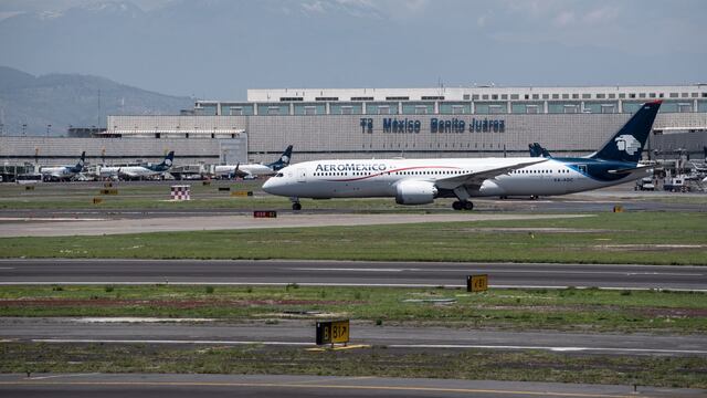 Avión de Aeroméxico