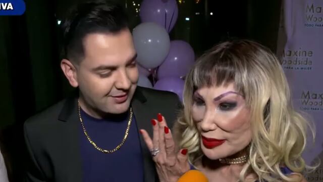 Lyn May y su prometido Marcos