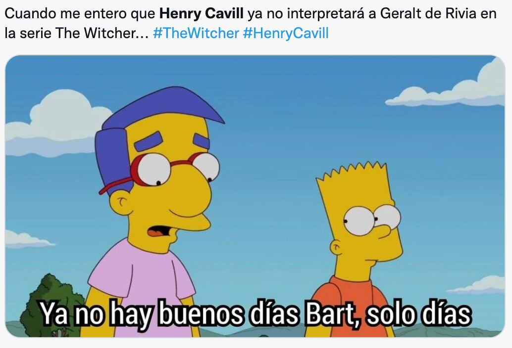 Memes sobre la salida de Henry Cavill en The Witcher
