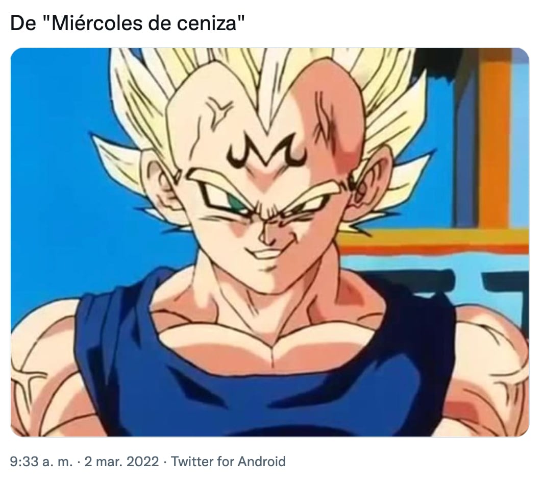 Memes del miércoles de ceniza
