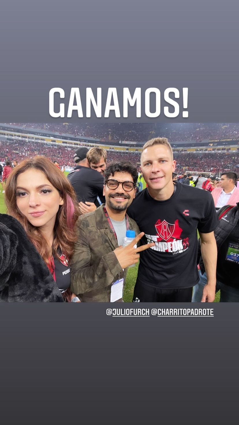 Paty Cantú en final de la Liga MX