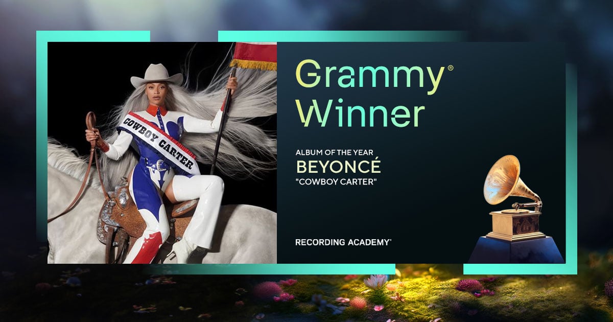 Beyoncé, ganadora Premios Grammy 2025