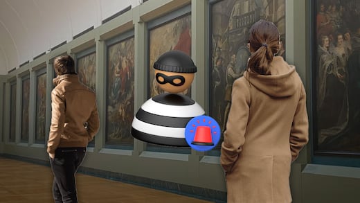 Los Panteras Rosas, banda acusada de robar joyas del Louvre
