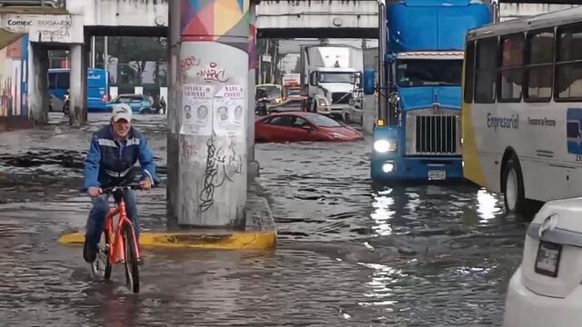 Así se vivieron las inundaciones en estos municipios del Estado de México la tarde de hoy 26 de junio