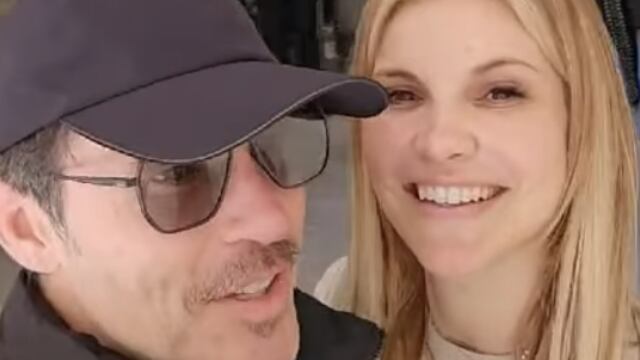 Leonardo García celebra su cumpleaños junto a su novia