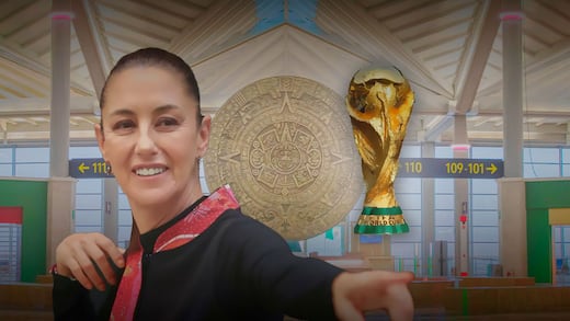 Del AIFA a Guadalajara: Sheinbaum confirma llegada del trofeo del Mundial 2026