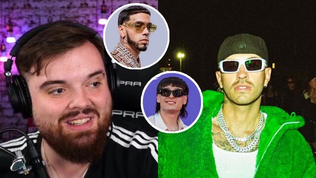 Piden a Ibai Llanos que además de Feid en La Velada del Año 3, estén Peso Pluma y Anuel AA