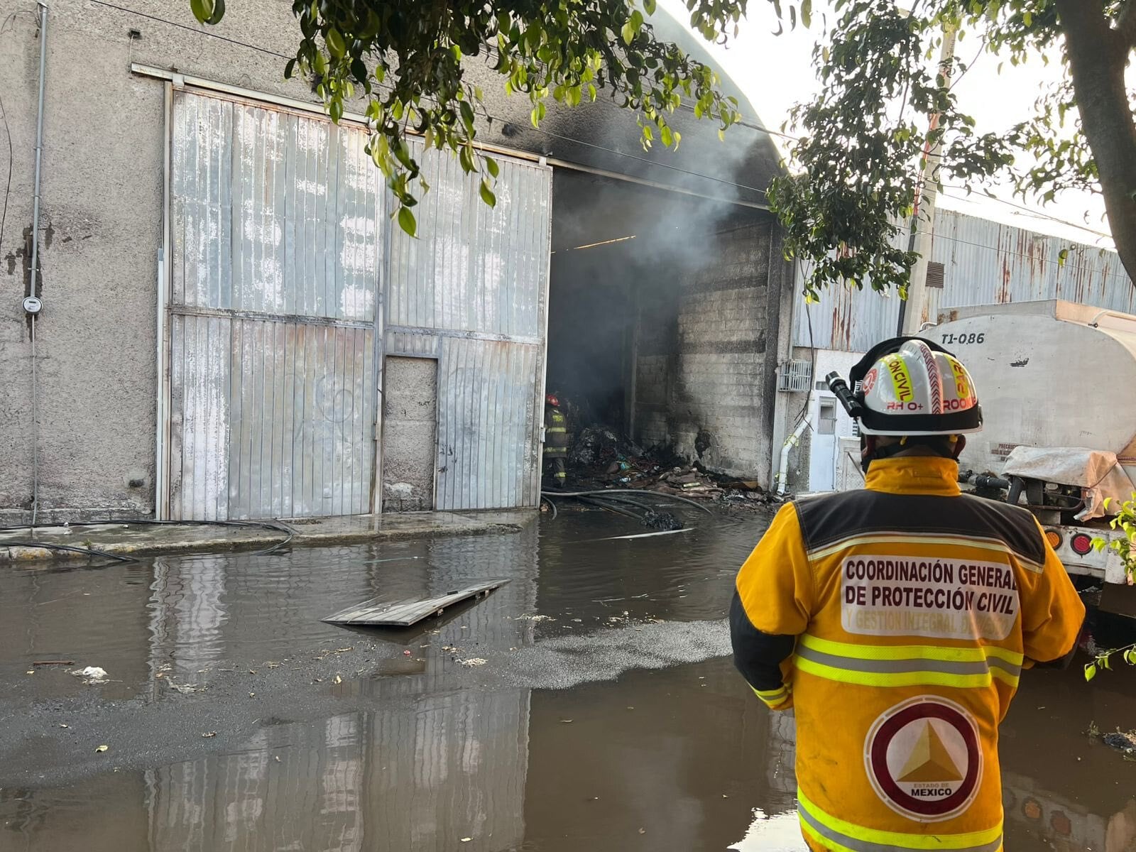 Incendio en Ecatepec