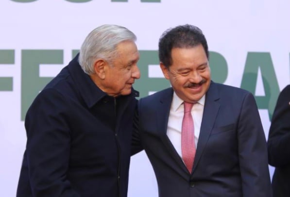 AMLO e Ignacio Mier Velazco