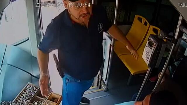 Agresión a chofer en Culiacán