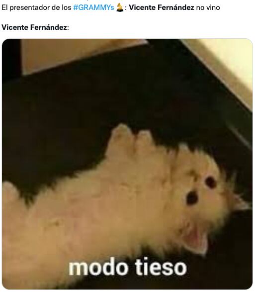 Memes sobre Jimmie Allen y Vicente Fernández en los Grammy 2022