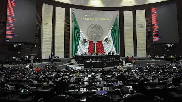 Salón de plenos de la Cámara de Diputados