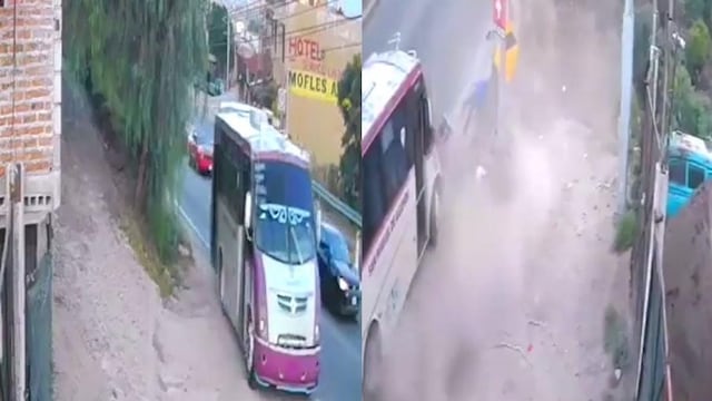 El video del accidente en San Miguel de Allende donde murieron 2 personas