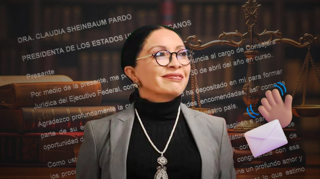 Esthela Damián difunde carta de renuncia; niega que la guíe el poder