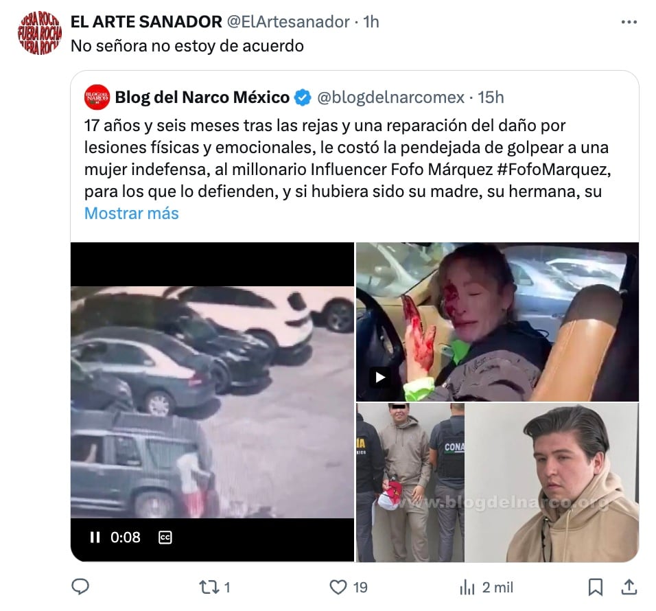 Reacciones a declaración de Saskia Niño de Rivera