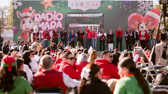 Radio Maratón 2025 reúne 44 mil 350 juguetes reunidos en el arranque