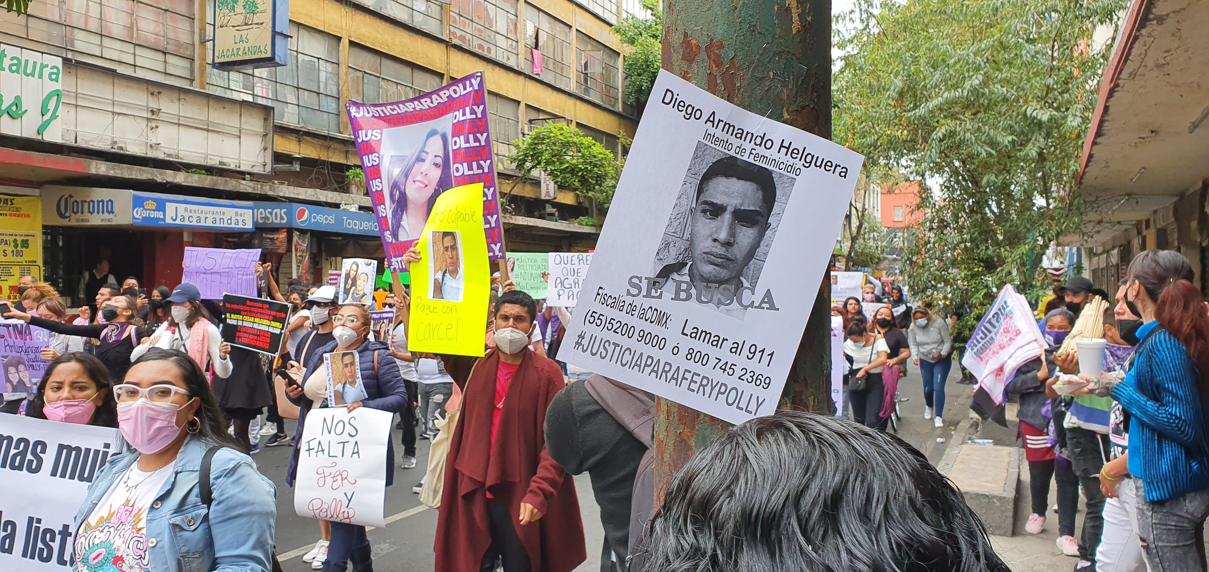 Marcha por Fer y Polly