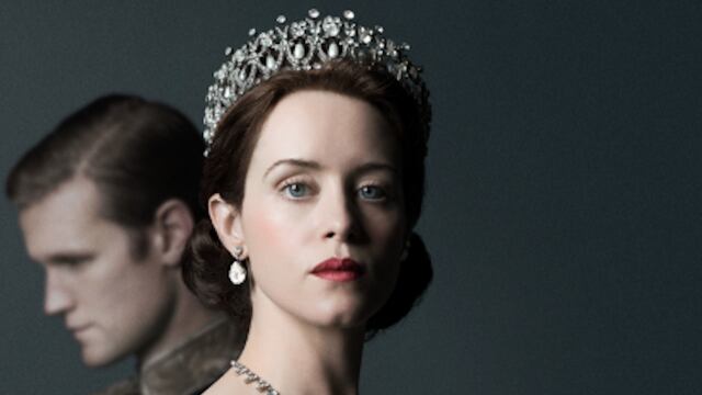 Claire Foy como la Reina Isabel II en The Crown