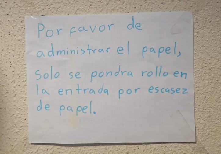 Pemex se queda sin papel de baño