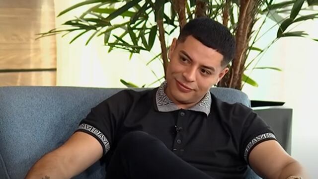 Eduin Caz, cantante.