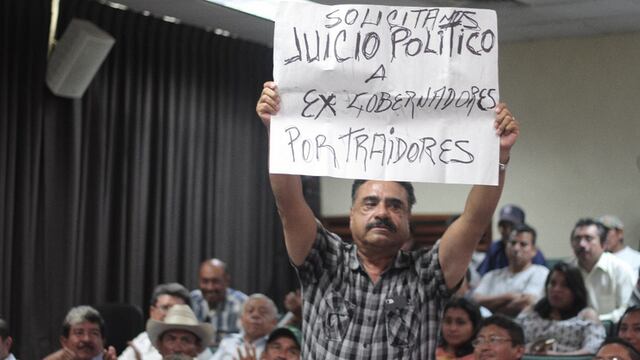 Juicio a ex gobernadores