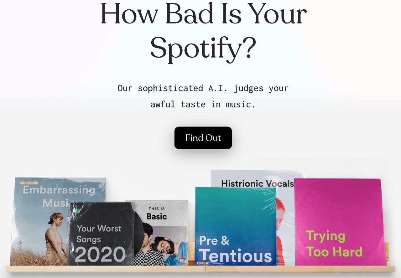 '¿Qué tan malo es tu Spotify?'