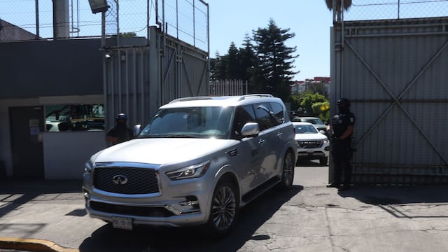 Carrozas en donde viajó el cuerpo de Nemesio Rubén Oseguera Cervantes "El Mencho".