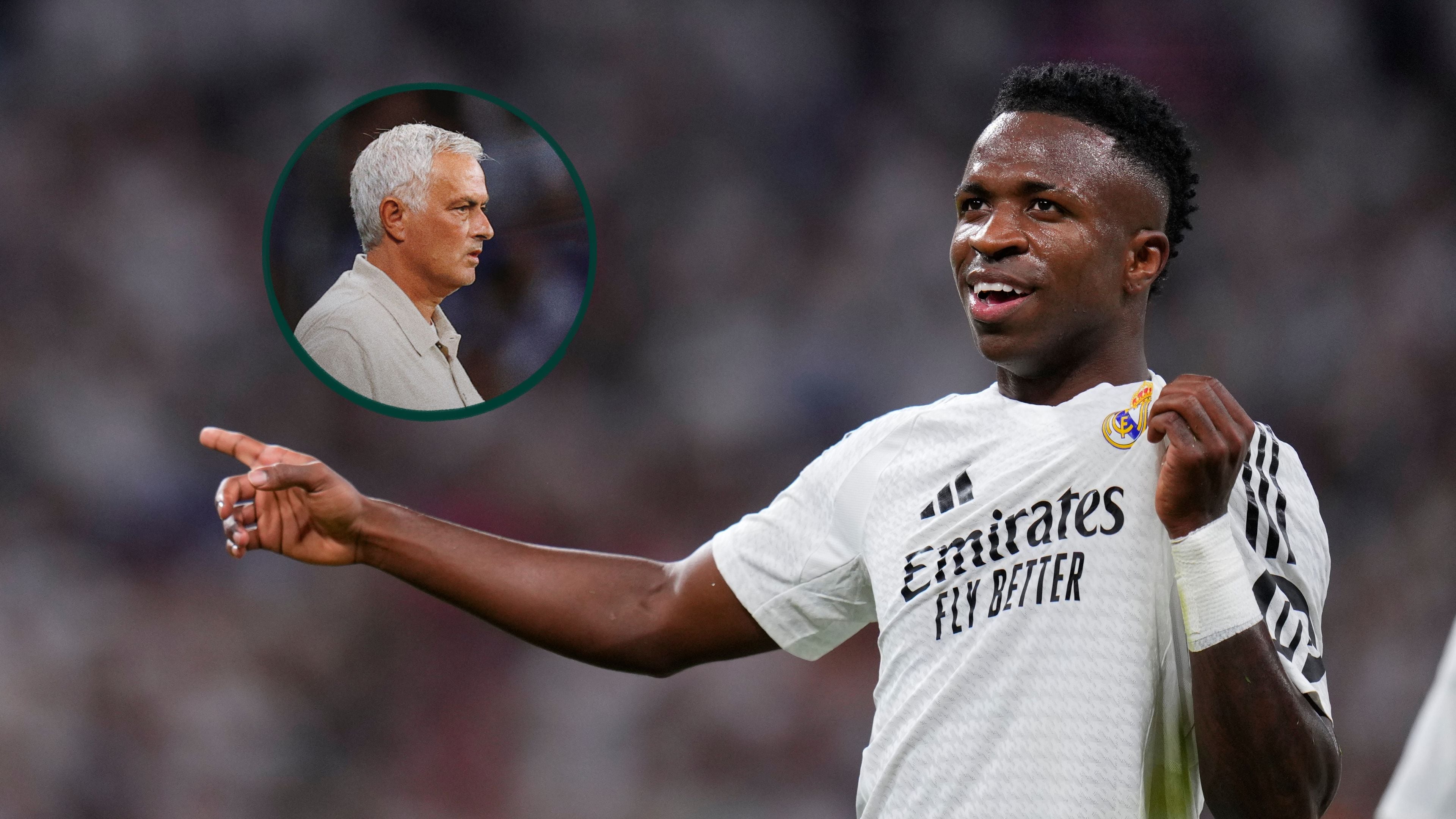 Mourinho defiende a Vinícius, pero le pide controlar sus emociones