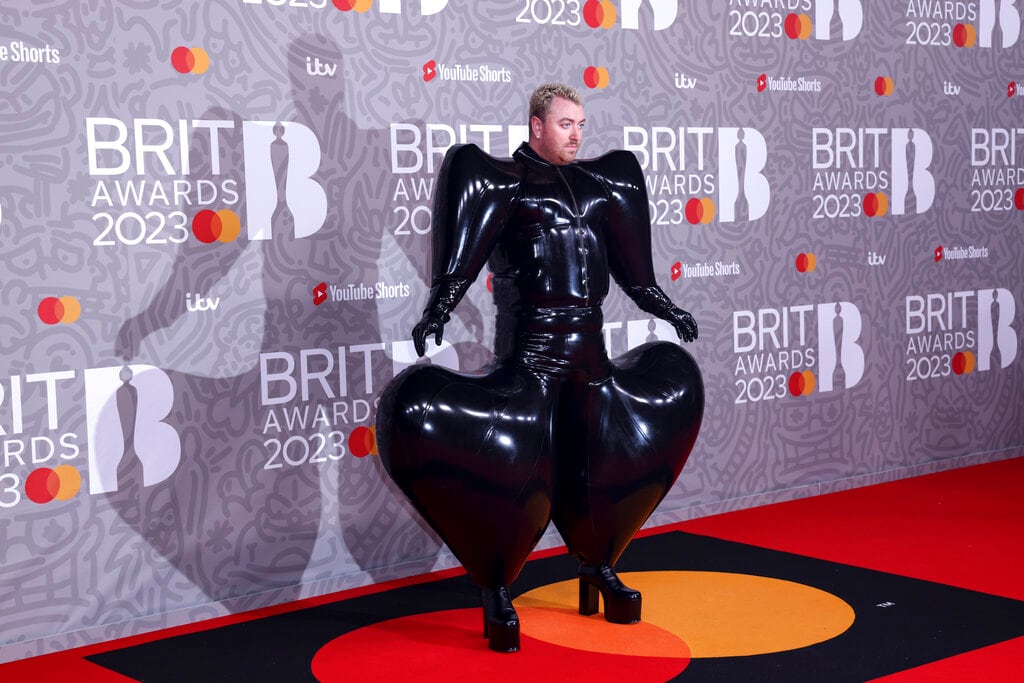 Sam Smith en los 2023 Brit Awards