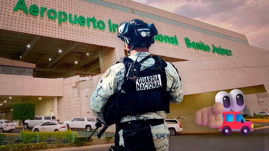 Acusan a Guardia Nacional de perseguir conductores en aeropuertos