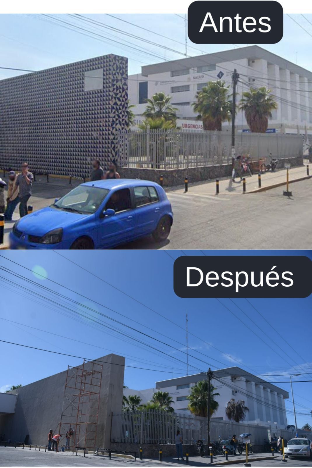 Retiro de talavera en hospitales públicos de Puebla