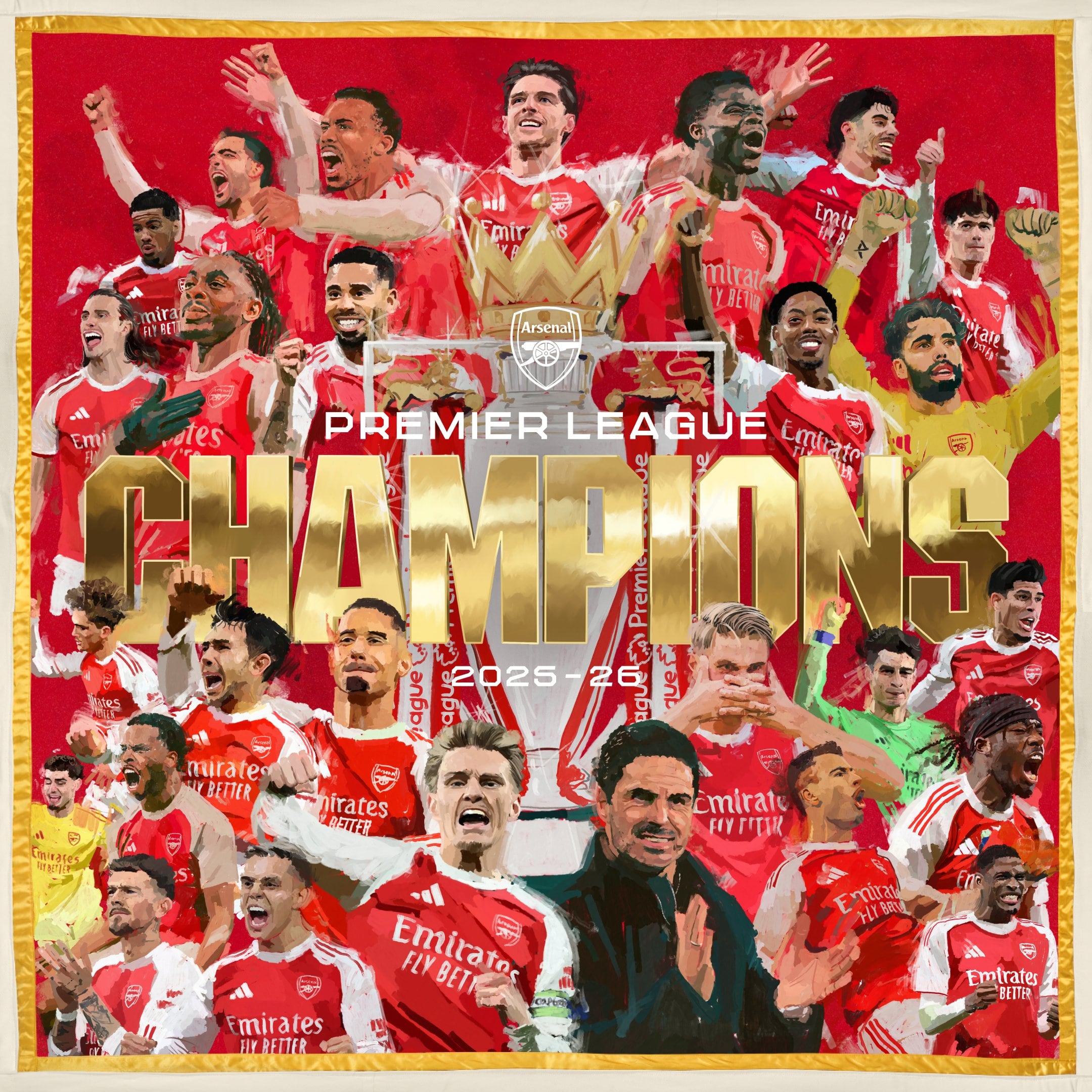 Arsenal, campeón de la Premier League
