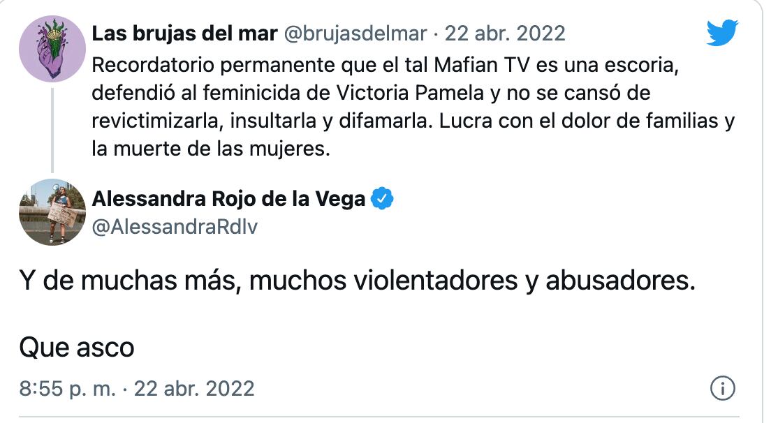 Colectivos acusan de revictimizar a Mafian TV