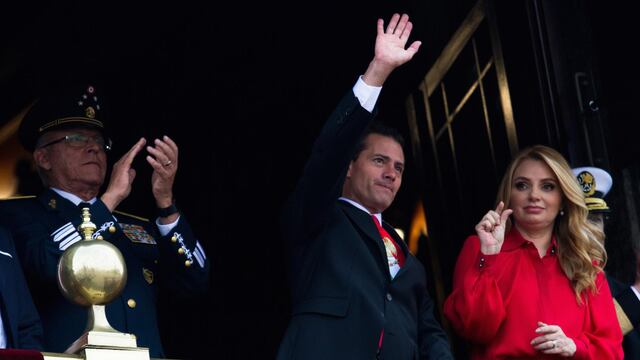 Angélica Rivera y Enrique Peña Nieto