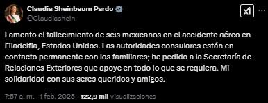 Claudia Sheinbaum Filadelfia