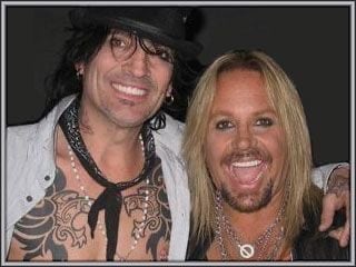 Tommy Lee y Vince Neil, de Mötley Crüe