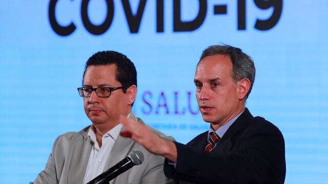 López-Gatell en conferencia sobre el Covid-19.