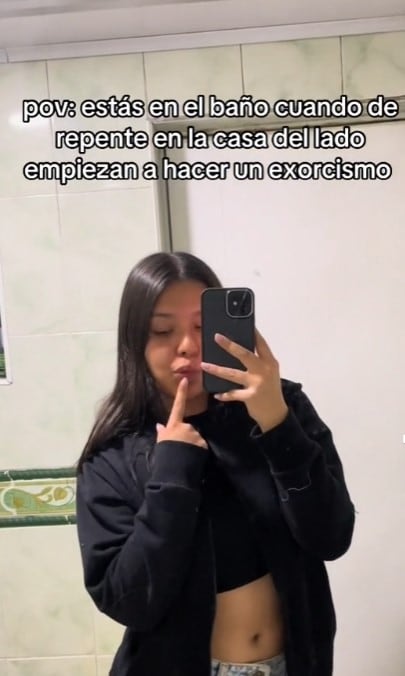 Graba exorcismo en casa de sus vecinos