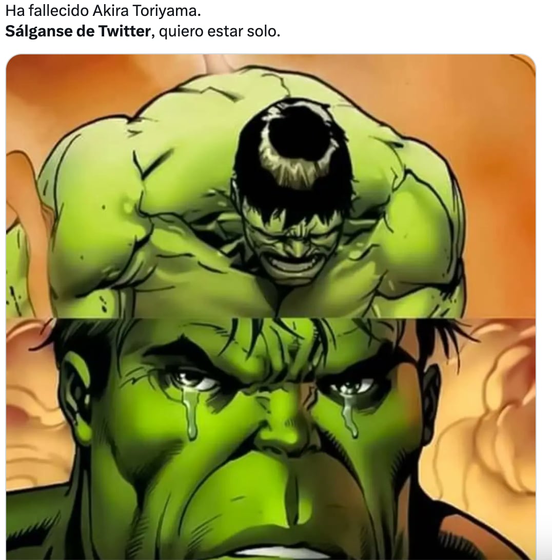 Los memes lamentan la muerte de Akira Toriyama, creador de Dragon Ball