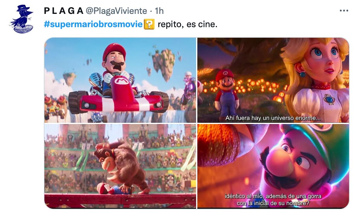 Reacciones al tráiler de Super Mario Bros.