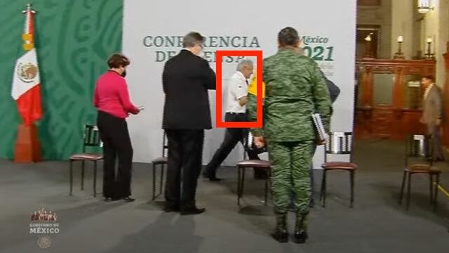 AMLO sangró tras la aplicación de la segunda dosis de la vacuna contra el Covid-19