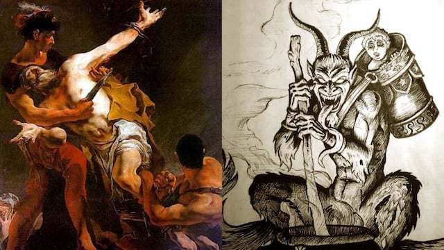 Apóstol San Bartolomé / El diablo