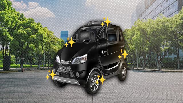 Kiwo, el auto eléctrico que vende Waldo's